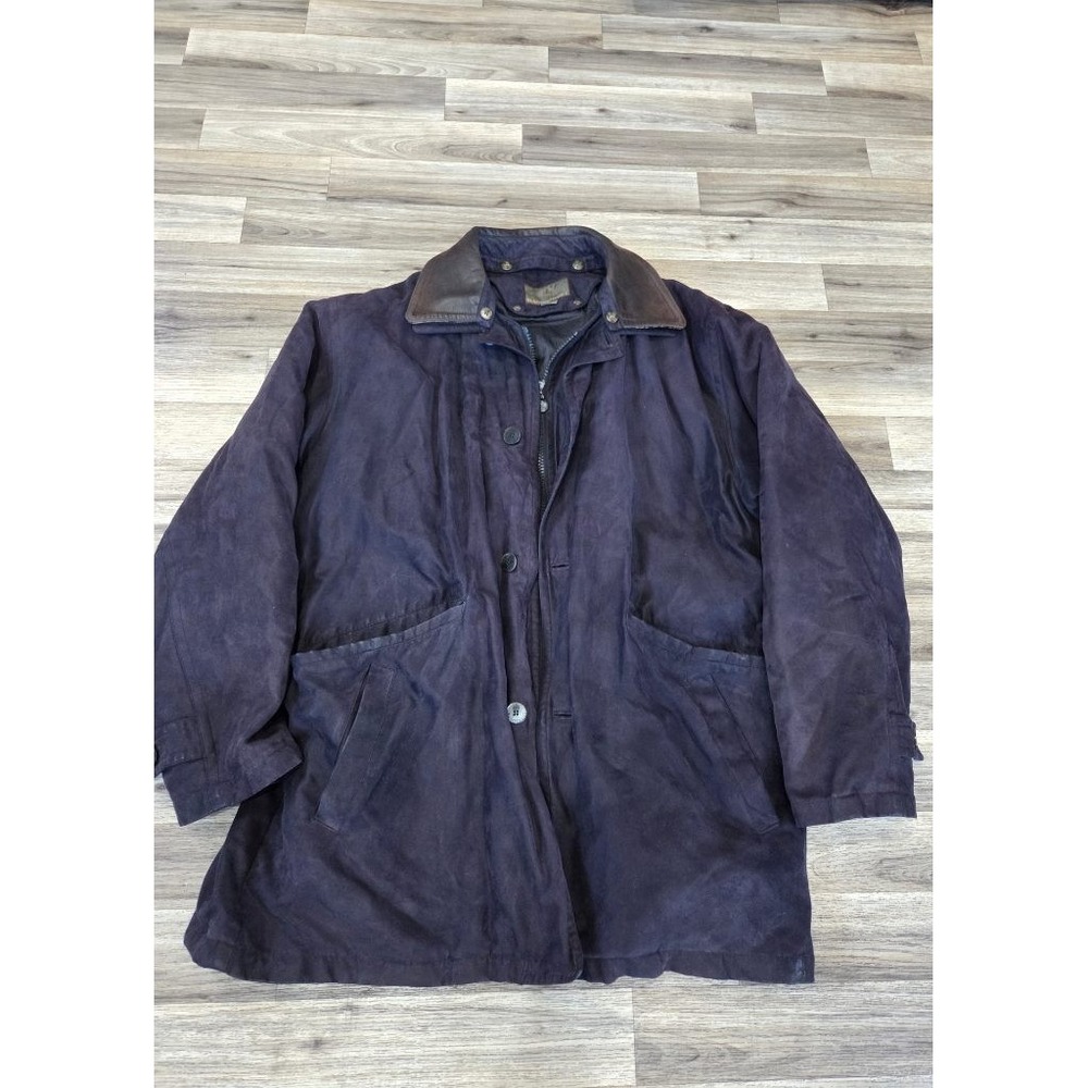 Vintage Rainforest Mens XL Down Lined Chore Jacket Barn Coat Heritage Navy